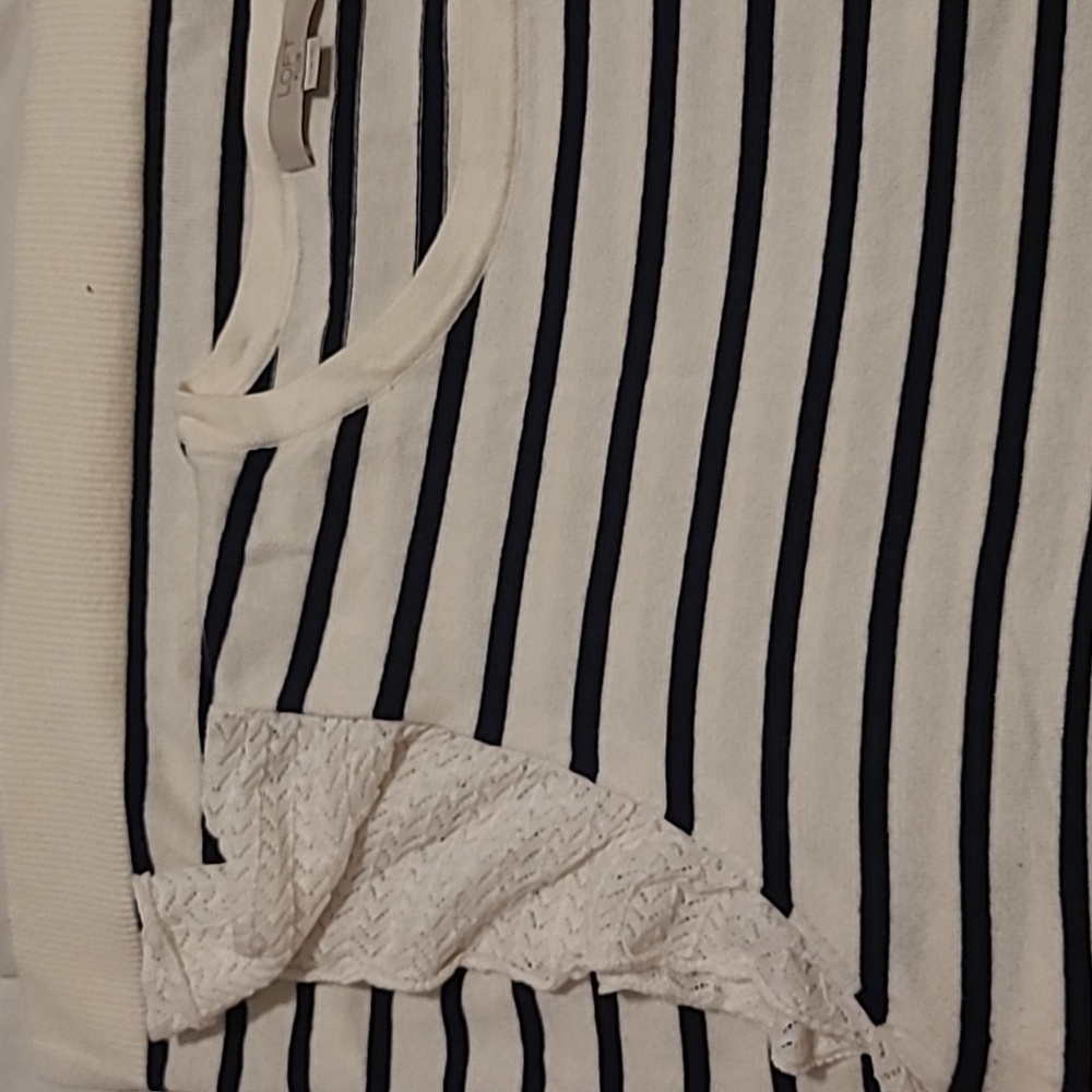 Loft sleeveless sweater top